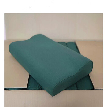 陆空枕头军绿色高低枕托颈枕枕芯部队06枕套单人 06硬质棉枕头【带