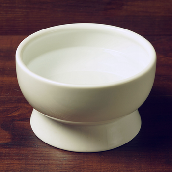 【单只装】白坯瑕疵 陶瓷猫碗/狗碗/狗盆//宠物饮水碗 a款水碗 尺寸看