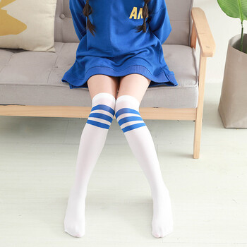 睿与恬儿童袜子六一学生袜女童过膝长筒袜春夏薄款中筒袜学宝宝半截袜