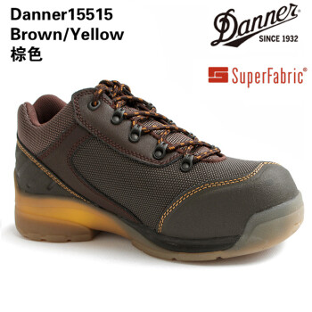 美国进口Danner防水户外登山鞋低帮徒步鞋工装靴休闲鞋战术靴15515棕色 