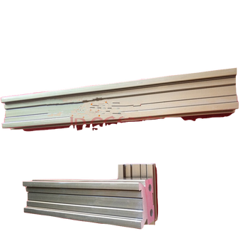 气动气压分切刀架导轨燕尾槽17#19#虚线打孔圆刀片 导轨1m