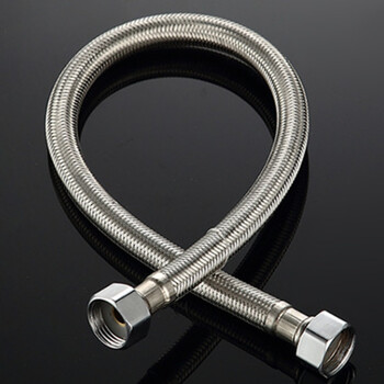 定制高短软管电热水器水管双头连接进水管304不锈钢编织龙头冷热水管