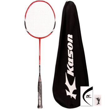 凯胜（KASON）全能型羽毛球拍全碳素碳纤维单拍Balance3600红色（已穿线）