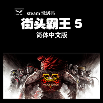 PC中文正版Steam 街头霸王5 Street Fighter V 街霸5 街机版季票 DLC拓展1 简体中文 - - - 京东JD.COM