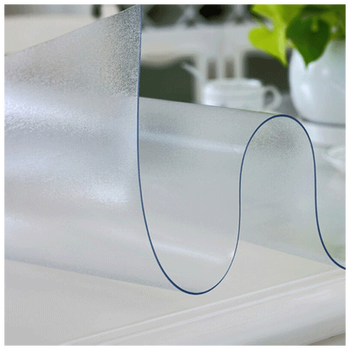 透明地垫家用铺地胶垫子厨房客厅卧室地板塑料pvc防滑垫门垫 磨砂2