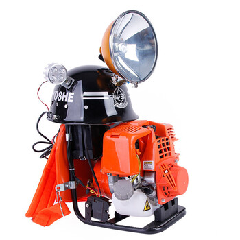 兰眉400瓦汽油野外灯照明户外大功率野鸡捕器野鸡灯汽油机野外照明机