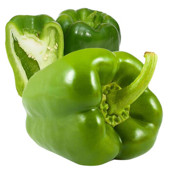 新鲜圆椒青椒 红色