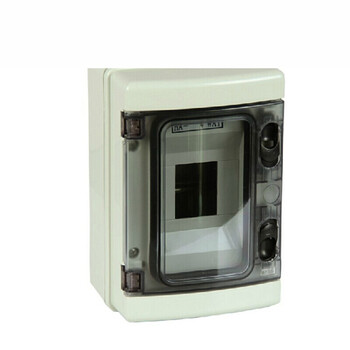 定做ha-4回路防水配电箱 4p位室外空开箱小型断路器盒ip65漏保开关盒