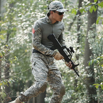 迷彩服男套装特种兵作战服陆军军装军迷服装户外作训服速干衣军训服