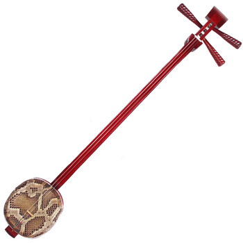 梵巢牌河北产色木材质小三弦弹拨乐器sx01演出演奏初学用琴