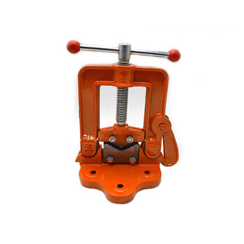 定制压力钳水管卡台虎钳夹管子台虎钳台钳管子龙门钳龙门架大力钳 3