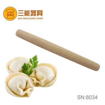 三能工具 SN8034  擀面杖 小号 实木固定杆 厨房用品