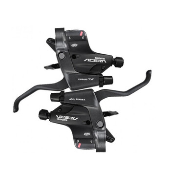 7/8/9速联体指拨变速刹车指拨21/24/27速变速器ef51-8 简装acera m390