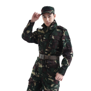 户外作战迷彩服套装男女野战服猎人作训服 猎人迷彩 165
