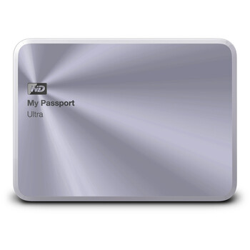 
                                        西部数据（WD）My Passport Ultra 金属版USB3.0 1TB 超便携移动硬盘 （银色）WDBTYH0010BSL                