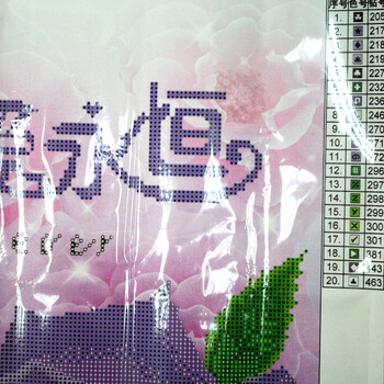 
                                        鸿胤皇室蒙娜丽莎钻石画5D十字绣卧室新款点钻真爱永恒满钻玫瑰花卉绣贴钻粘画圆钻魔方钻 QT6283紫色 长0.65米*宽0.50米                