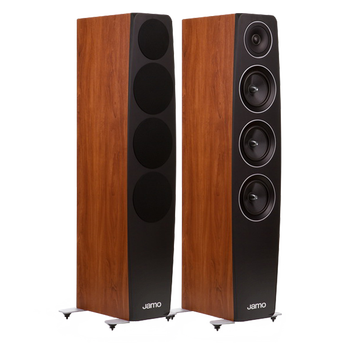 丹麦尊宝(jamo)c97 落地发烧hifi音箱 家庭影院主音箱 新旷世弧形 暗