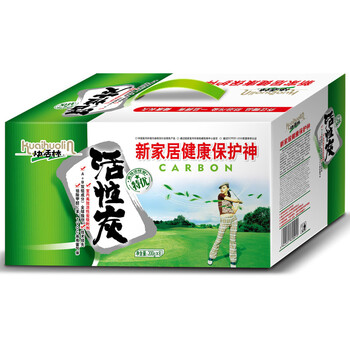 
                                        
                                        快活林 急入住活性炭除甲醛 装修新房除味活性竹炭包家用 1600g母婴炭                