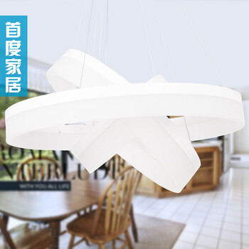 
                                        首度 led吊灯 客厅灯 餐厅灯 现代简约卧室灯具 披星戴月 披星戴月8+6+4dm 68w 暖黄光                