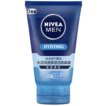 NIVEA 妮维雅 男士水活深透保湿洁面晶露 100g+凑单品