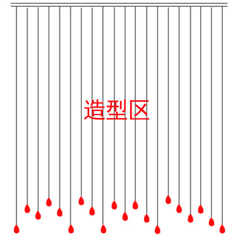 
                                        心思恋珠帘水晶隔断成品门帘屏风玄关客厅田园装饰挂帘卫生间                