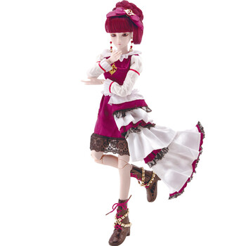 叶罗丽 夜萝莉仙子换装娃娃公主 女孩礼物sd大娃娃60cm 菲灵_ 4折现价