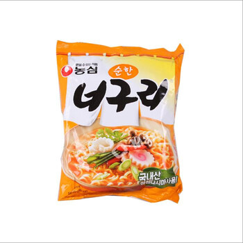 【韩国进口】韩国农心/nongshim 浣熊乌龙面原味 120g*1袋