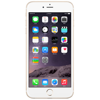 【联通0元购机】Apple iPhone 6 Plus (A1524) 16G 金色 移动联通电信4G手机