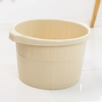 家用足浴桶加厚加高足浴桶无盖按摩泡脚桶足浴盆塑料洗脚桶洗脚盆 浅