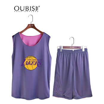 欧蓖丝 nba乔丹篮球衣服定制套装男运动训练服