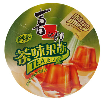 喜之郎 果冻 117g 碗装 六一儿童节礼物礼品 零嘴零食小吃 茶味果冻