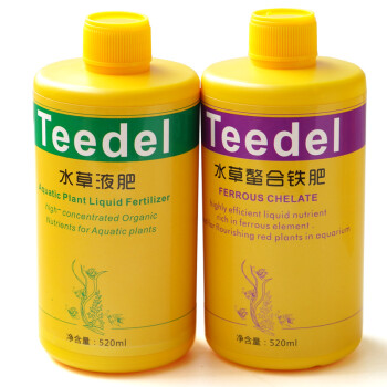 Teedel水草综合液肥螯合铁肥微量元素基肥根肥水草液肥铁肥造景水草肥料营养液液肥260ml 铁肥260ml 图片价格品牌报价 京东