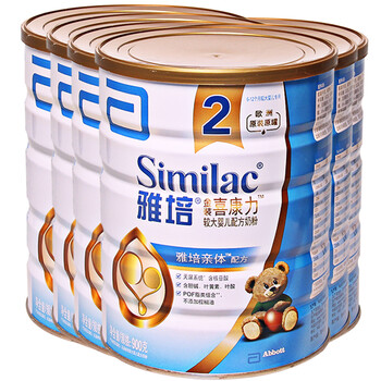 【京东快递】雅培金装喜康力亲体较大婴儿配方