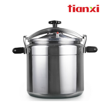 
                                                            天喜（TIANXI） 铝制高压锅 压力锅C34/30L 压盖式不爆燃气炉适用 适合酒店学校餐饮用锅具                