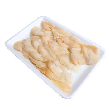 玮世 青岛冷冻海螺片刺身110g 20-25只 袋装 海鲜