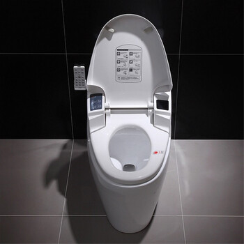 一体即热全自动翻盖无水箱智能马桶座坐便器 自动翻盖 - 手感翻圈 305