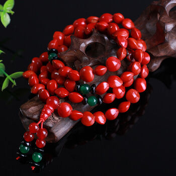 红豆手链 相思豆手串 男女饰品 七夕情人节