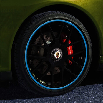 博紫适用于汽车轮毂保护圈条装饰条 改装专用钢圈防擦保护条 轮毂条防