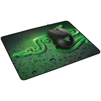 
                                        雷蛇（Razer）狂蛇1800与重装甲虫速度版 鼠垫套装 电竞鼠标 游戏鼠标                
