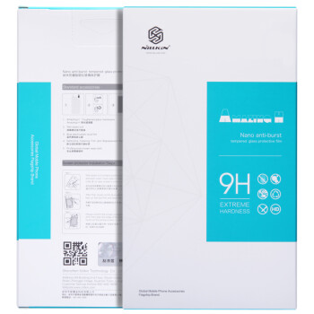
                                        【京东配送】耐尔金 华为mate7 防爆钢化玻璃膜/手机保护贴膜 抗蓝光弧边                