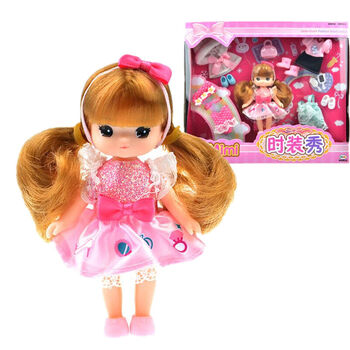 韩国mimiworld女孩玩具 儿童过家家礼物玩具 迷你美美时装秀 19140