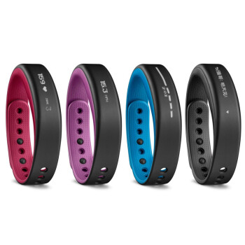 佳明（GARMIN）vivosmart  枚红色 智能运动手环腕带 50米防水 计步器蓝牙 睡眠监测 震动提醒