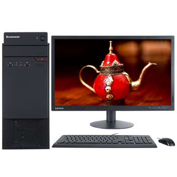 联想台式电脑 lenovo扬天m4900c/m4900k商用办公台式机电脑整机i3 i5
