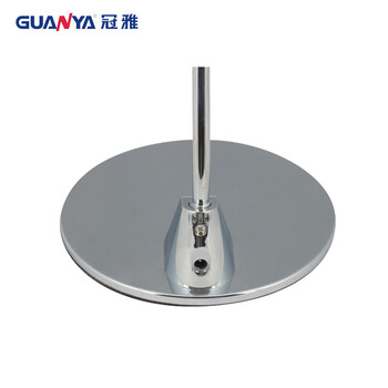
                                        冠雅金属台灯 LED护眼 学生学习阅读 公务员办公护眼台灯LA-T105/T103 铬色 按钮开关                