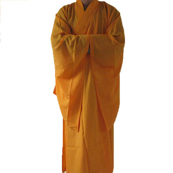 居士僧服袈裟海青僧服 台麻黄39