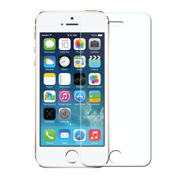 
                                        【京东直发】每度 苹果SE钢化膜 苹果5s手机贴膜iphone5防爆膜 高清覆盖i5s膜五                