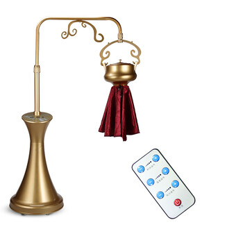 艾灸仪器悬灸仪无烟立式家用温灸仪器具妇科艾灸仪悬灸仪器遥控土豪金