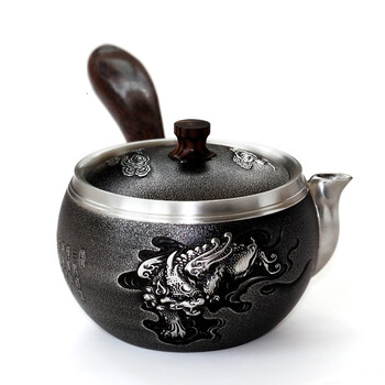 
                                        丰陶张生 锡罐 锡茶叶罐 醒茶叶罐 小号普洱装储茶罐 礼品茶具 礼盒包装                