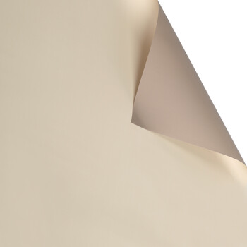 鲜花包装礼品包装纸花束材料 香槟 卡其色-加厚款【10张/包】