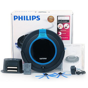 
                                        飞利浦(PHILIPS)扫地机器人FC8710/82智能自动家用纤薄吸尘器                